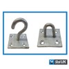 SISI UK Heavy Duty Washing Line Pulley and Cleat Pulley