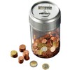 Pearl Money Box With Counting Mechanism: Money Box With Electronic
