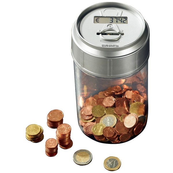 Pearl Money Box With Counting Mechanism: Money Box With Electronic Coin Counter