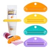 LOVEINUSA Toothpaste Tube Squeezer Dispenser, 4PCS Hanging Tooth Paste Clips