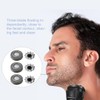 3Pcs Replacement Shaver Head Blade Cutters with Clean Brush for