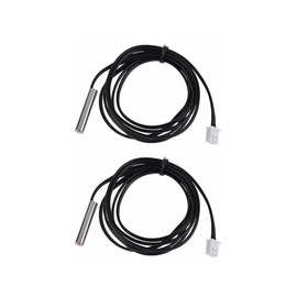 Sensor de Temperatura Termistor NTC 10K Resistente al Agua (2 Piezas)