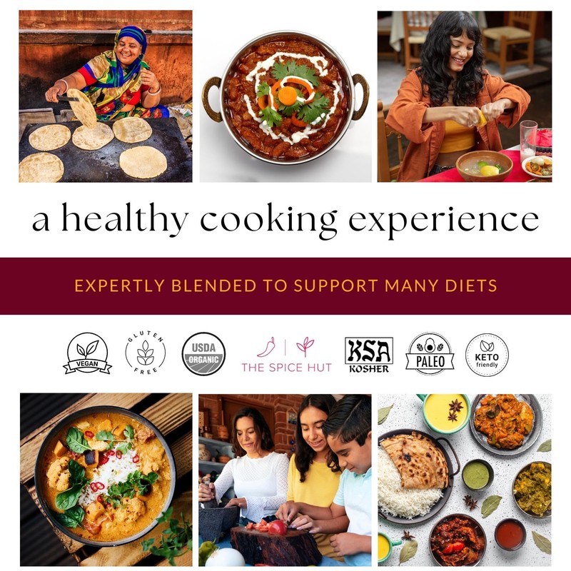 The Spice Hut Organic Vindaloo Masala Seasoning, Quick & Easy