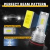 AUIMSOCO 9006 9005 LED Headlights High Low Beam Bulb Cool