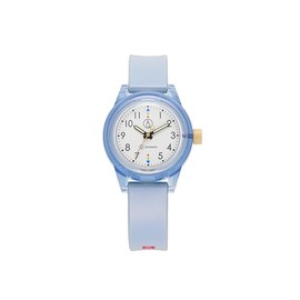Cue & Cue Smile Solar R03A-001VK Women's Watch, Blue, blue (baby blue), sports