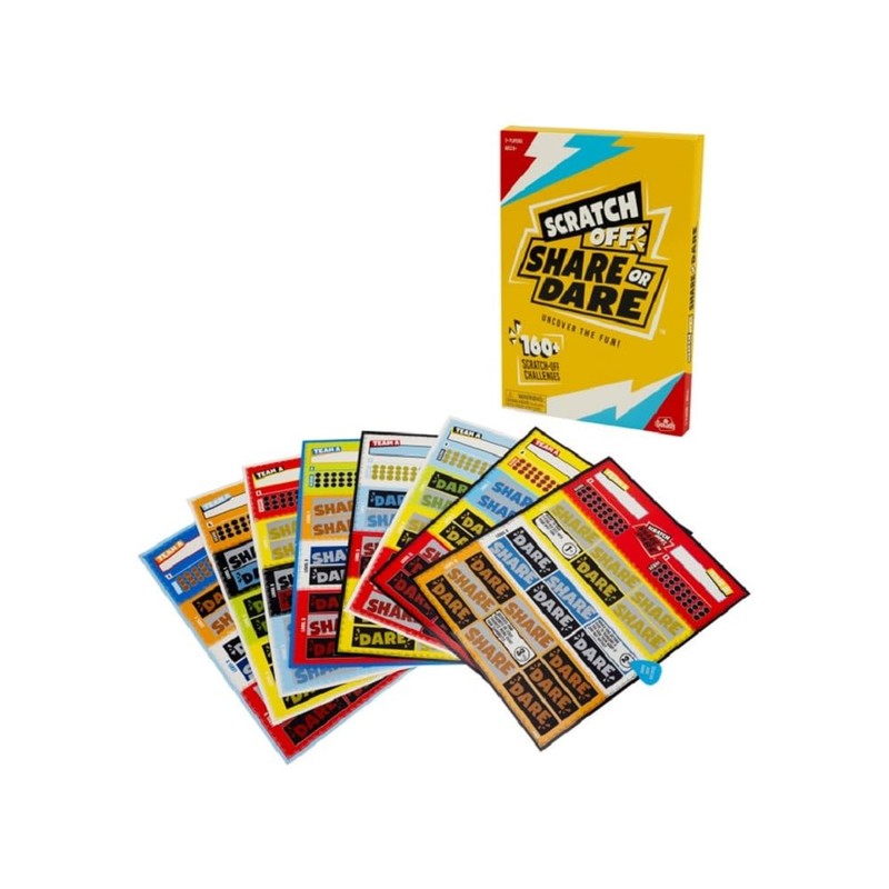 Goliath Scratch Off Share or Dare Game | Uncover The