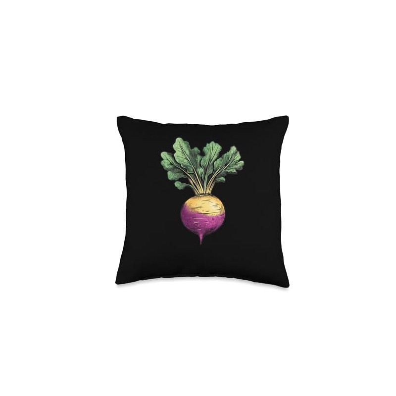Rutabaga Pop Art Throw Pillow