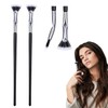 2PCS Folding Angle Scalloped Lash Brush Creates Clump-Free Lashes, New