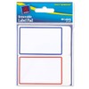 Avery Removable Label Pad, 2 x 3 Inches, Assorted Borders,