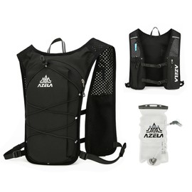 Running Hydration Vest Backpack, Running Vest Pack with 2L Water Bladder, Lightweight Hydration Pack for Hiking Trail Running Cycling Race Marathon for Women Men