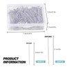 T Pins 1.5 Inch 2 Inch, 200 Pcs T-Pins for
