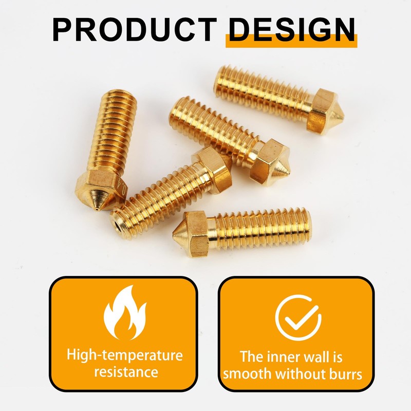 3D Printer Nozzle 0.4 mm Compatible with Anycubic Kobra 2