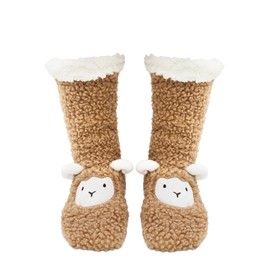 Newthinking Slipper Socks for Women Size UK 4-7, Fluffy Slipper Socks with Grippers, Fuzzy Animal Cosy Warm Socks Winter Soft Anti-Slip Socks Women