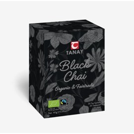 Tanay Organic Tea Bags, 20 Count (BLACK CHAI)