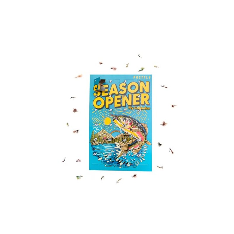 Postfly Fly Fishing Trout Fly Advent Calendar