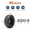 Halberd 23X11-10 ATV UTV Tire 6PR 23X11X10 Tubeless Replacement Off-Road