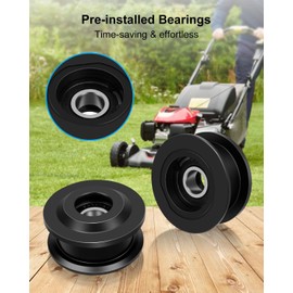 126-7890 Pulleys and Idler Kit Compatible with Toro TurfMaster Walk-Behind Exmark Commercial 30 models 20975 20977 22205TE 22207 22210 22215 22225 22235, Replace 126-5880 126-0316 131-4506 131-4509