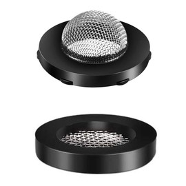 Zuzer 60pcs Shower Head Seal Strainer O Ring Shower Head Sealing Ring Seal O Ring Rubber Washers Filter Net Shower Head Seal for 1/2 Inch 3/4 Inch Shower Head