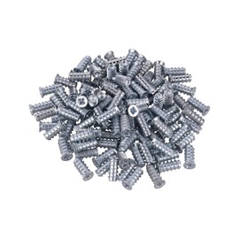 Gedotec 100 x Euro Screws 6.3 x 8 mm | Varianta | Furniture Screws with Full Thread Bore Diameter 5 mm | Vario Special Screw for Drawers - Drawer Rails & Orgaline | Connection Screw Wood