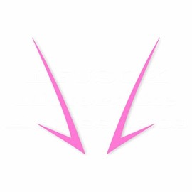 LFJSCK Motorcycle Front Fairing Reflective Stickers – Waterproof Decals Compatible with Yamaha YZF R3 2019-2022 (Pink)