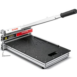 17mm Thick Upgrade Stability Heavy Laminate Floor Cutter,13" Professional Vinyl Flooring Cutter with 15° /30° /45°Adjustable Angle Settings,Cuts Laminate, LVP,LVT,SPC,Engineered Hardwood