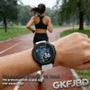 GKFJBD Compatible for Coros Pace 4 Screen Protector & Case，HD
