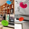 Extendable Microfiber Ceiling Fan Duster - Long Handle, Dust-Locking, Reusable