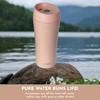 Zento Stainless Steel Vacuum Tumbler–350ml for Coffee, Tea or Water,