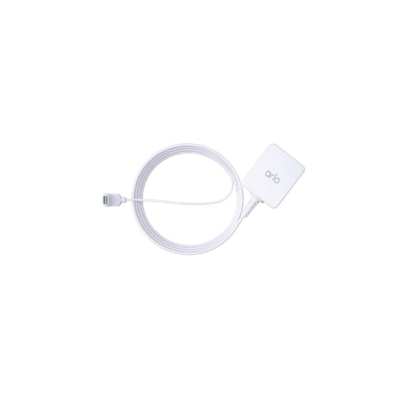 Arlo Certified Accessory, Outdoor Magnetic Charging Cable, 25 ft, Designed