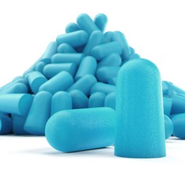 Eargasm Foam Earplugs - 32 dB NRR Super Soft Foam Ear-Plugs with Carrying Case for Noise Reduction and Quiet - Perfect for Sleeping, Snoring, Studying, Loud Environments, Work & More - 50 Pairs Jar