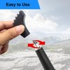 Hiking Pole Cap Non-Slip Hiking Pole Tip, Nordic Walking Poles