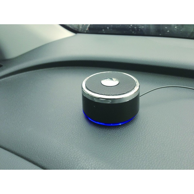 アークス 車載用バッテリー搭載スピーカー idegia-ダイナミックデュアルサウンド (充電機能付)/AUXケーブル1.9m付属/DC12V車専用 ブラック X-108