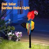 Solar Parrot Statue Garden Stakes - Outdoor Decorative Lighting, Ideal