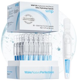 WNP Sérum De Ácido Hialurónico Al 3% Para El Rostro Con Hidratación Multicapa 4D | Sérum Antiedad Ultra Hidratante | Hidratante Para Piel Seca Y Sensible | Cuidado Facial Previo Al Maquillaje | 30 Via