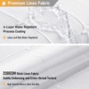 BTTN Extra Long Shower Curtain, 72x96 Inch Long Boho Chic