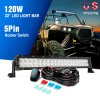 Nilight 22" Led Light Bar 120W Spot Flood Light +