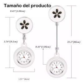 Generic 2pcs Bolsillo Enfermera Enfermería Doctor Vintage Moda