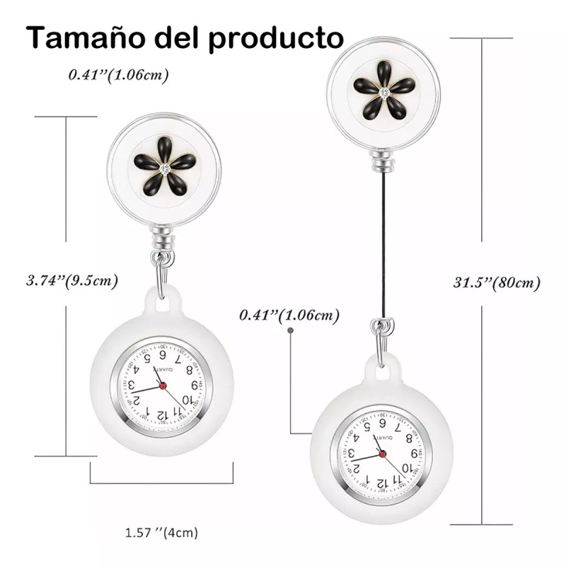 Generic 2pcs Bolsillo Enfermera Enfermería Doctor Vintage Moda