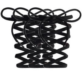 Sechunk Half Round Shoelace set of 3 pairs 12 colors Multiple lengths Shoe Lace For Athletic Running Sneakers