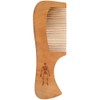 'Skeleton Bones' Wooden Comb (HA00051277)
