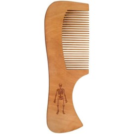 'Skeleton Bones' Wooden Comb (HA00051277)