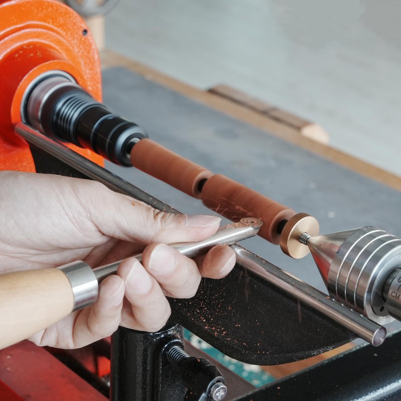 BMWOOD Pen Mandrel with MT2 Adaptor for Woodlathe Pen Making.