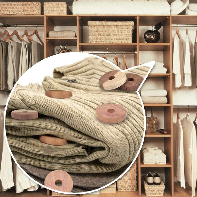 Cedar Space Cedar Blocks for Clothes Storage 100% Natural Aromatic