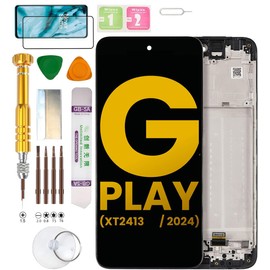 LCD Display Assembly for Motorola Moto G Play (2024 Version) XT2413 Screen Replacement kit