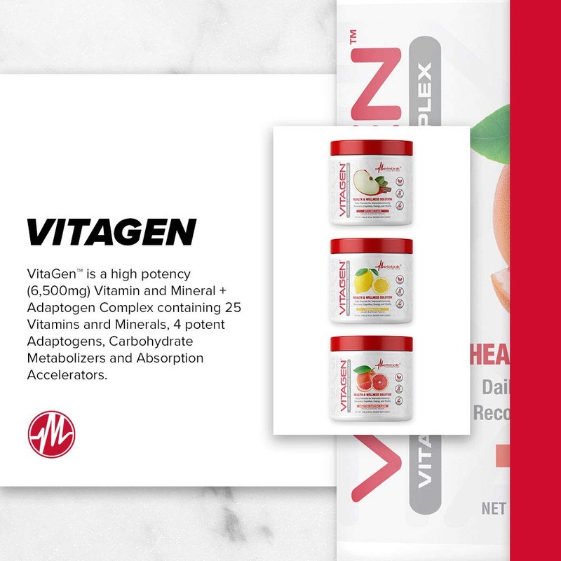 Metabolic Nutrition Vitagen, Vitamin Adaptogen Complex, 240 g, Health &