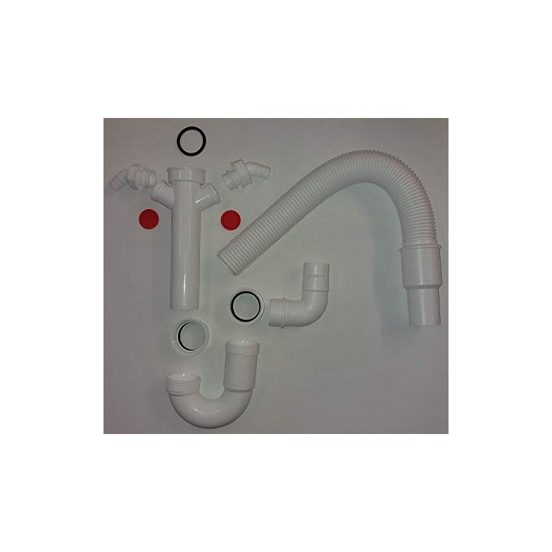 Pipe Odour Trap for Kitchen Sink, Washing Machine and Dishwasher