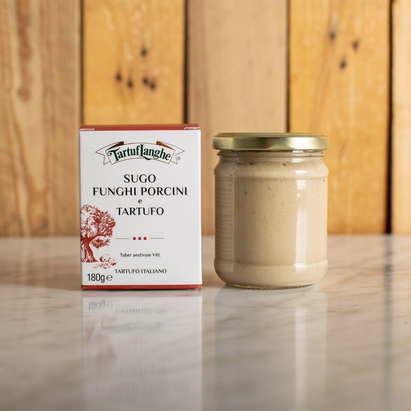 Tartuflanghe Porcini Mushroom and Truffle Sauce. 180g 6.35oz