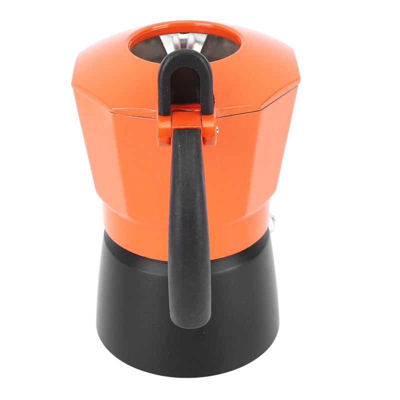 Moka Pot Stovetop Coffee Pot 2 Valve Aluminium Alloy Heat