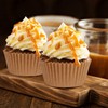 Caperci 500 Count Mini Cupcake Liners Natural Muffin Liners Greaseproof