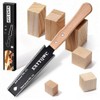 Japanese Hand Saw,6-Inch Double-Edge Pull Saw,SK5 Flexible Blade, Flush Cut